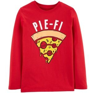 OshKosh Boys Pizza Pie-Fi WiFi Tee Shirt